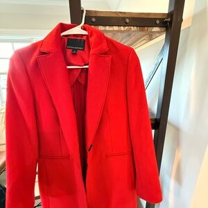 Banana Republic Women's Vibrant Red Blazer